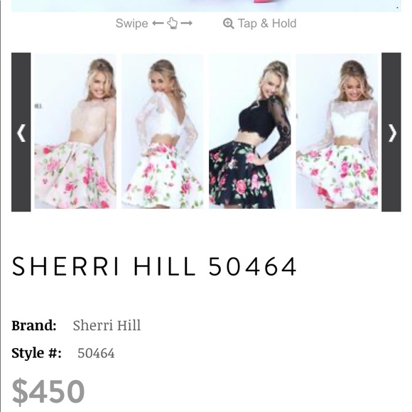 Sherri hill two piece - Picture 4 of 8